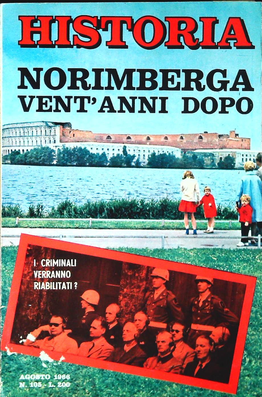 HISTORIA N. 105 - GOSTO 1966 - NORIMBERGA VENTANNI DOPO