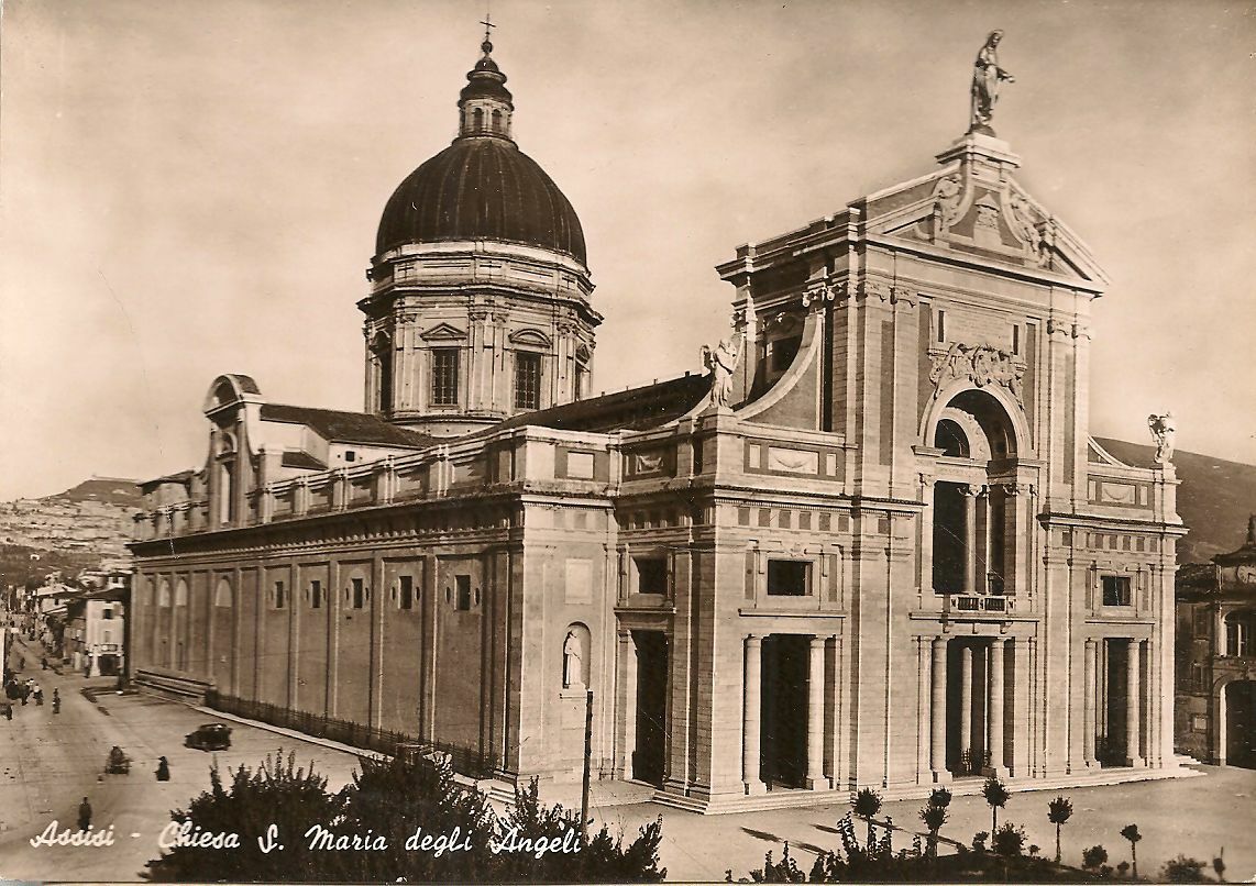 ASSISI - LA CHIESA DI SANTA MARIA DEGLI ANGELI - NV