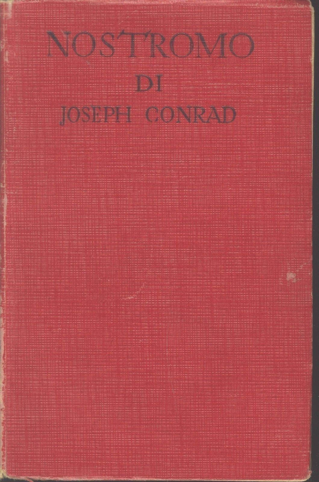 NOSTROMO - JOSEPH CONRAD