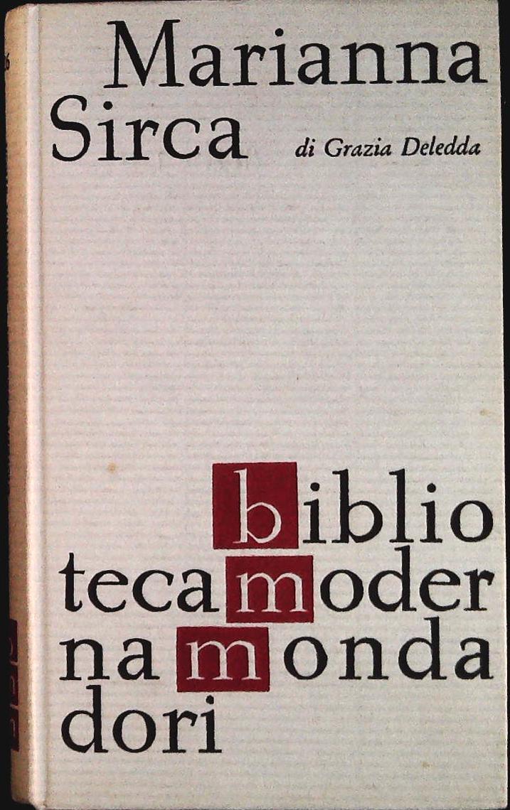 MARIANNA SIRCA - GRAZIA DELEDDA