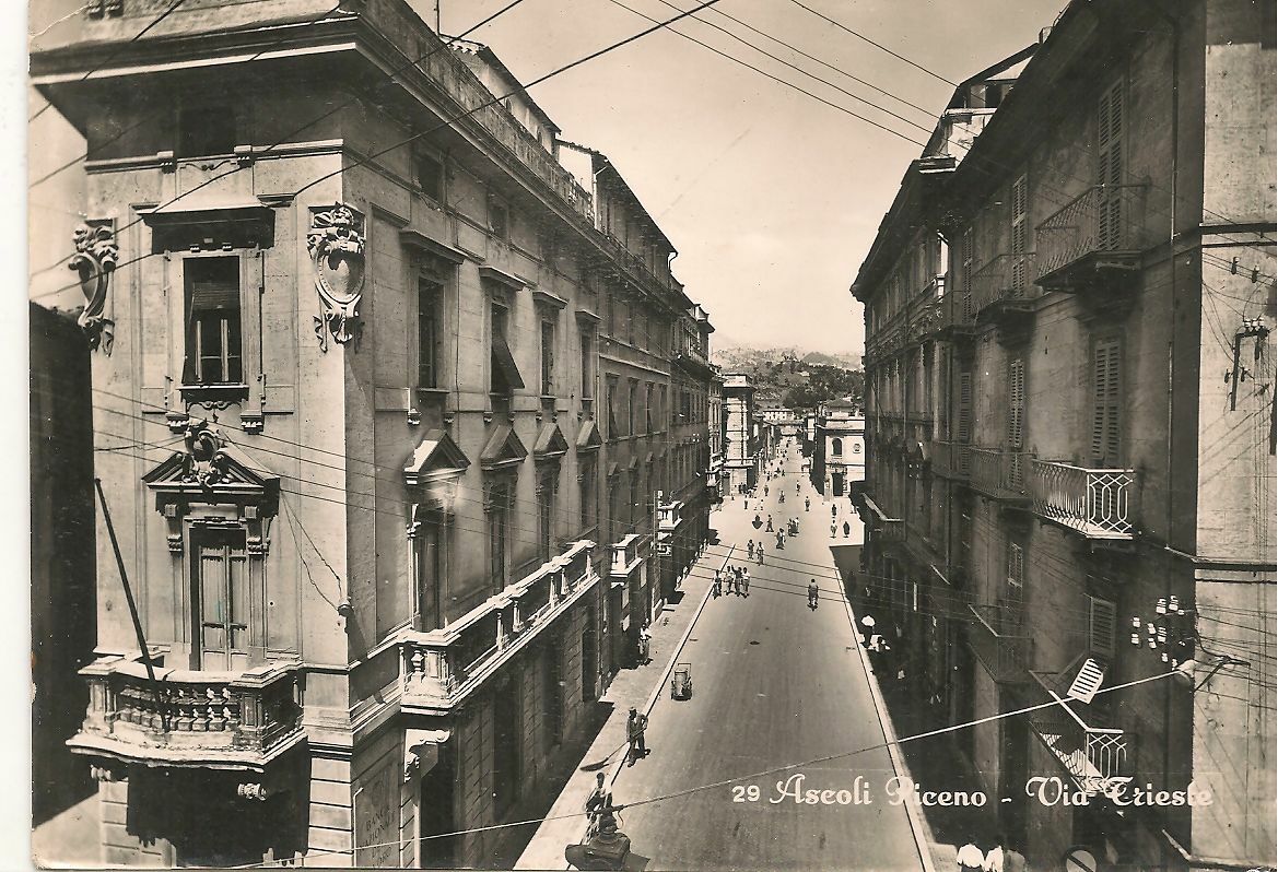 ASCOLI PICENO - VIA TRIESTE - 1952