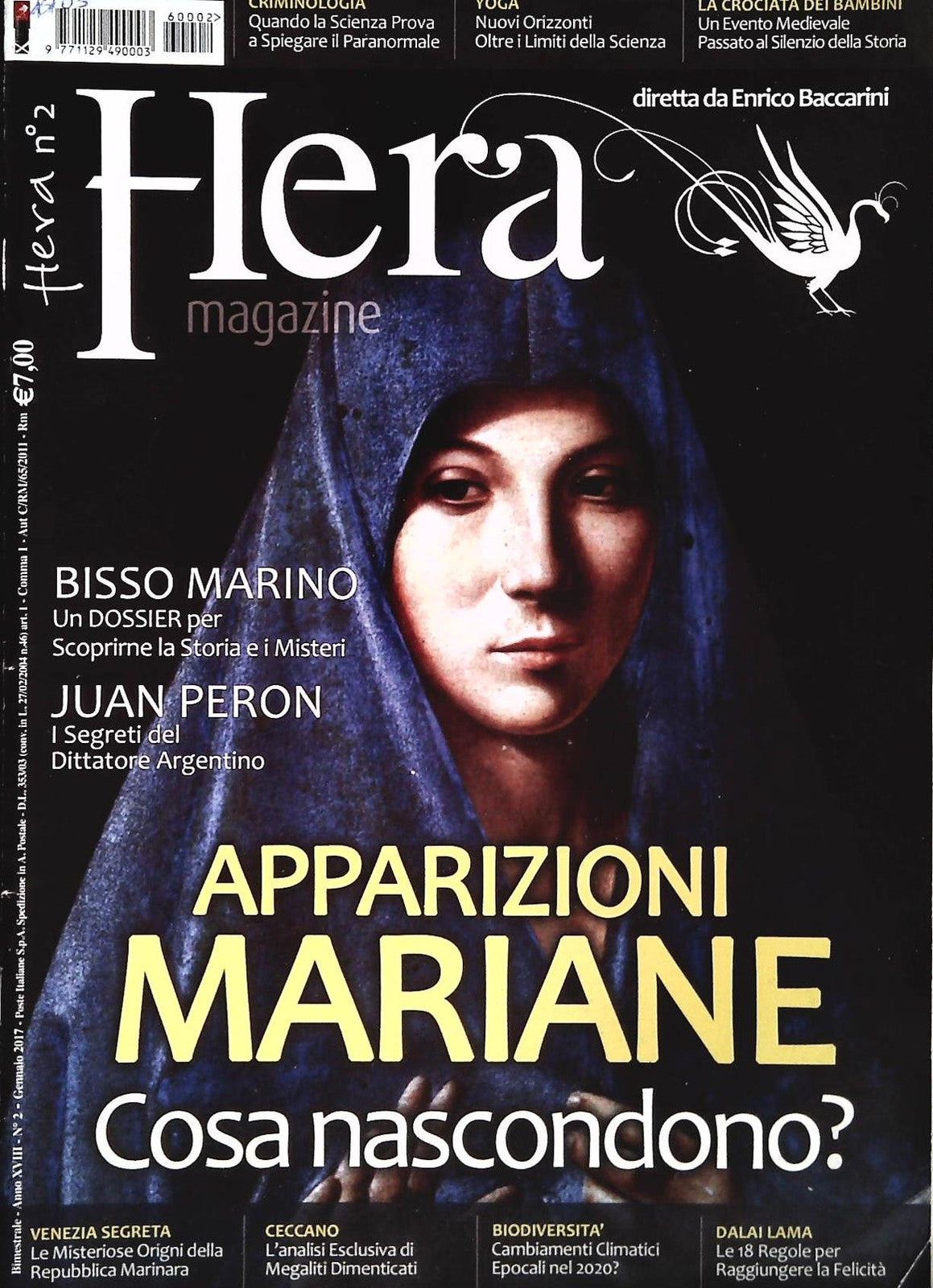 HERA MAGAZINE N. 2 GENNAIO 2017 - APPARIZIONI MARIANE - OUTLET DEL LIBRO