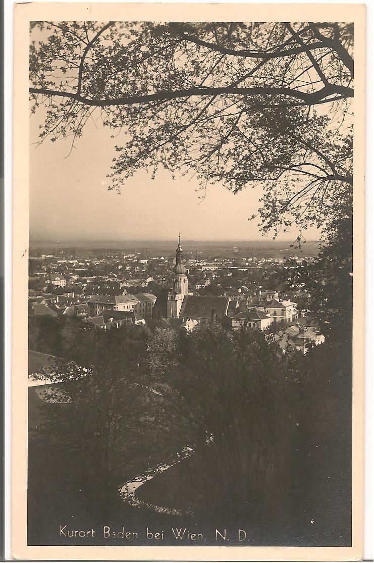 BADEN BEI WIEN - PANORAMA - V/G