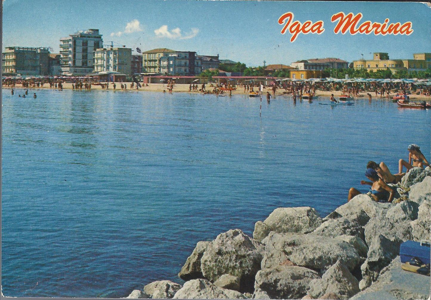 IGEA MARINA - ALBERGHI VISTI DAL MARE - V1980