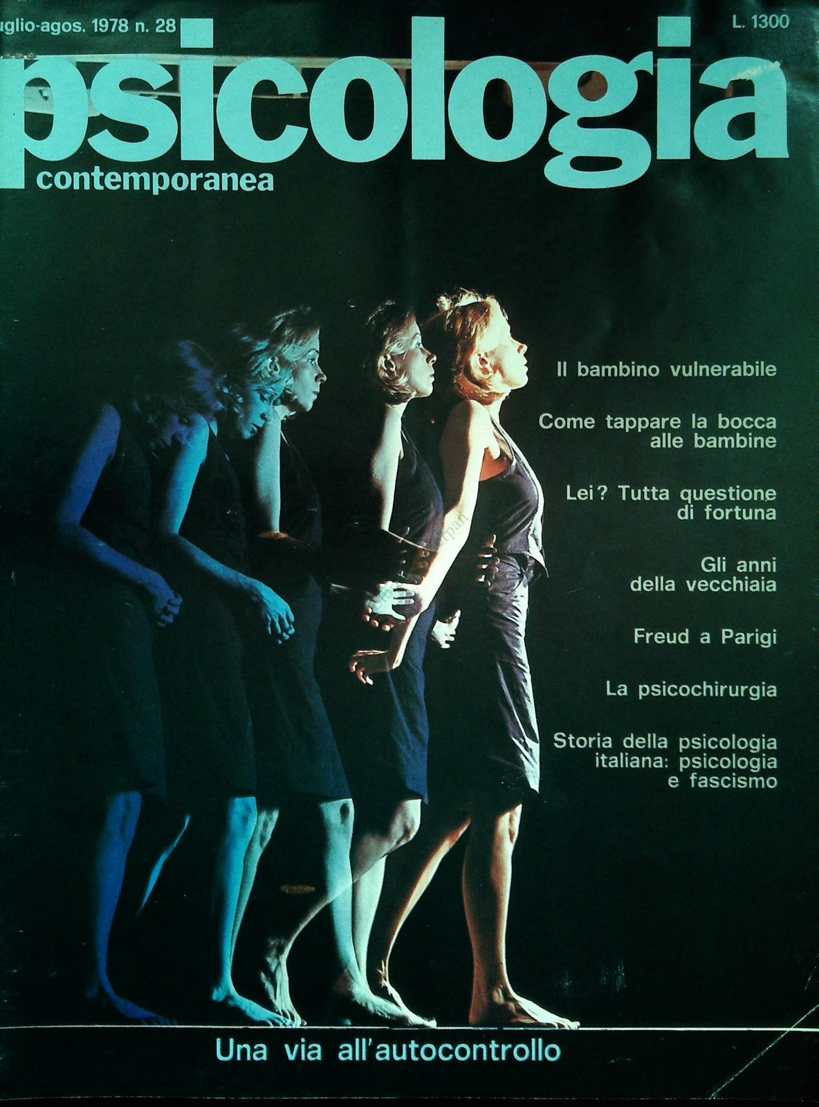 PSICOLOGIA CONTEMPORANEA N. 28 -UNA VIA ALL'UTOCONTROLLO - OUTLET DEL LIBRO