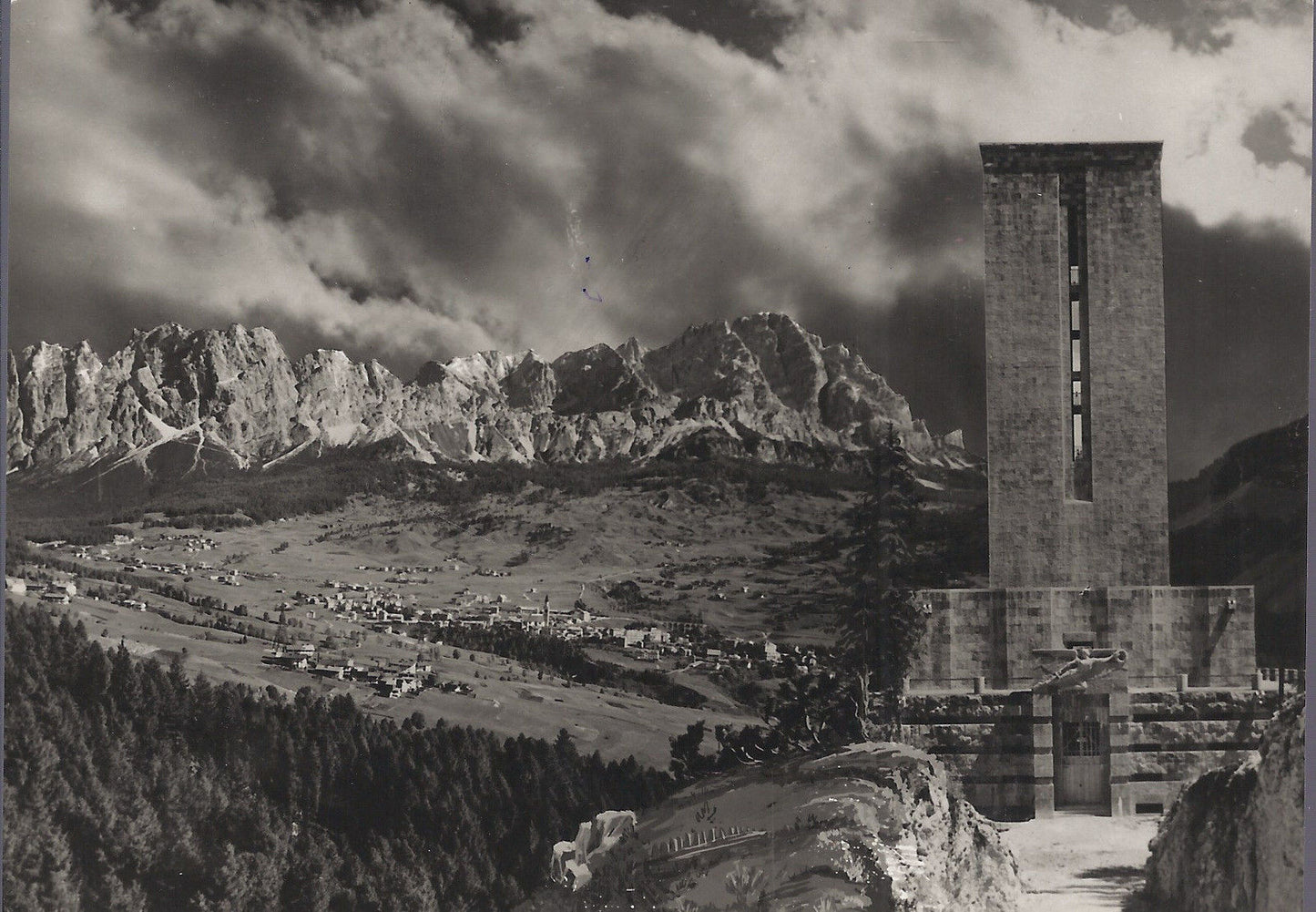CORTINA - MONUMENTO OSSARIO CADUTI IN GUERRA - NV - FG