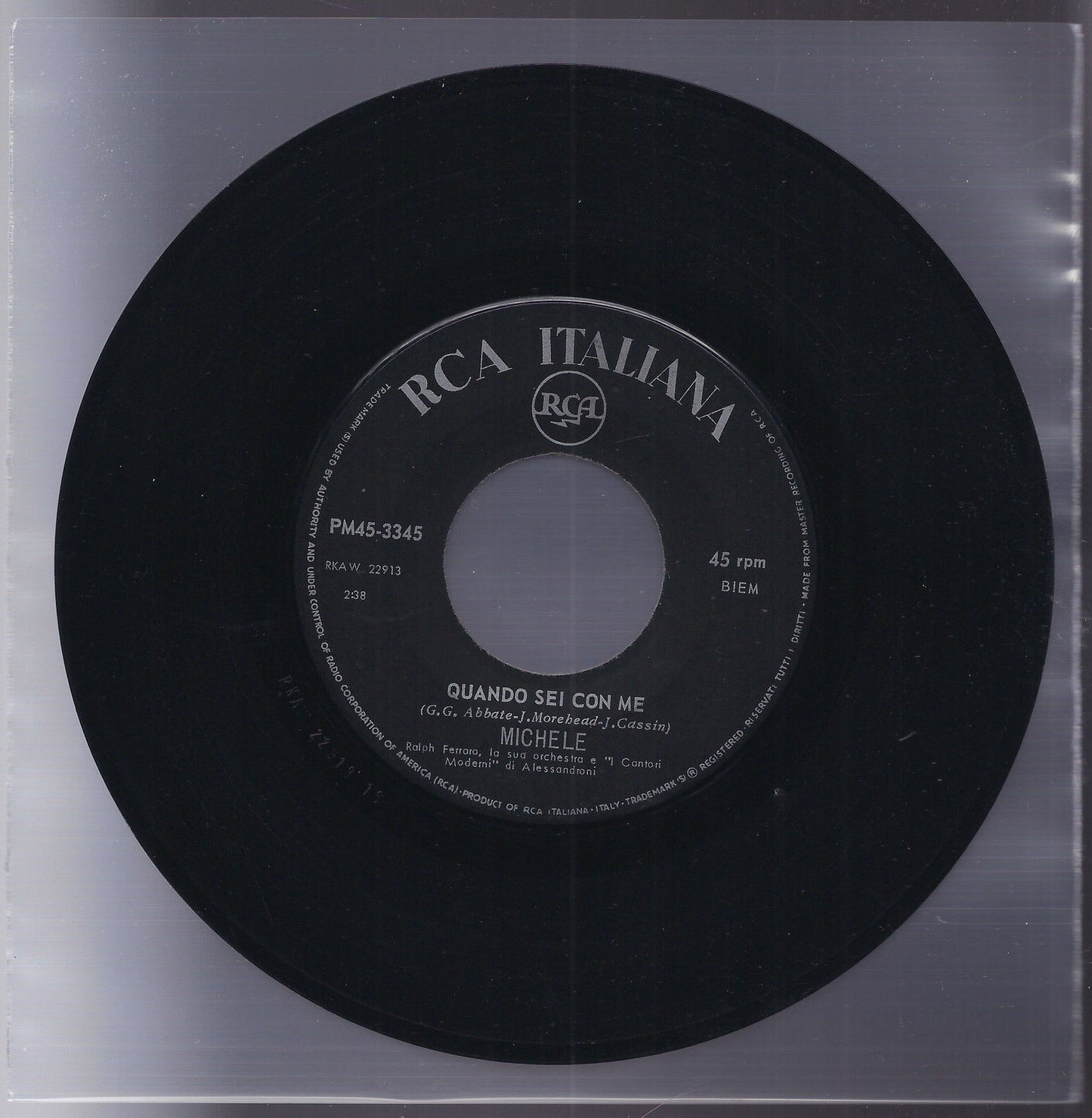 QUANDO SEI CON ME - E' STATO FACILE == MICHELE
