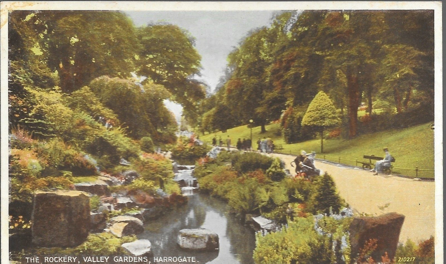HARROGATE - THE ROCKERY, VALLEY GARDENS - NV/NT