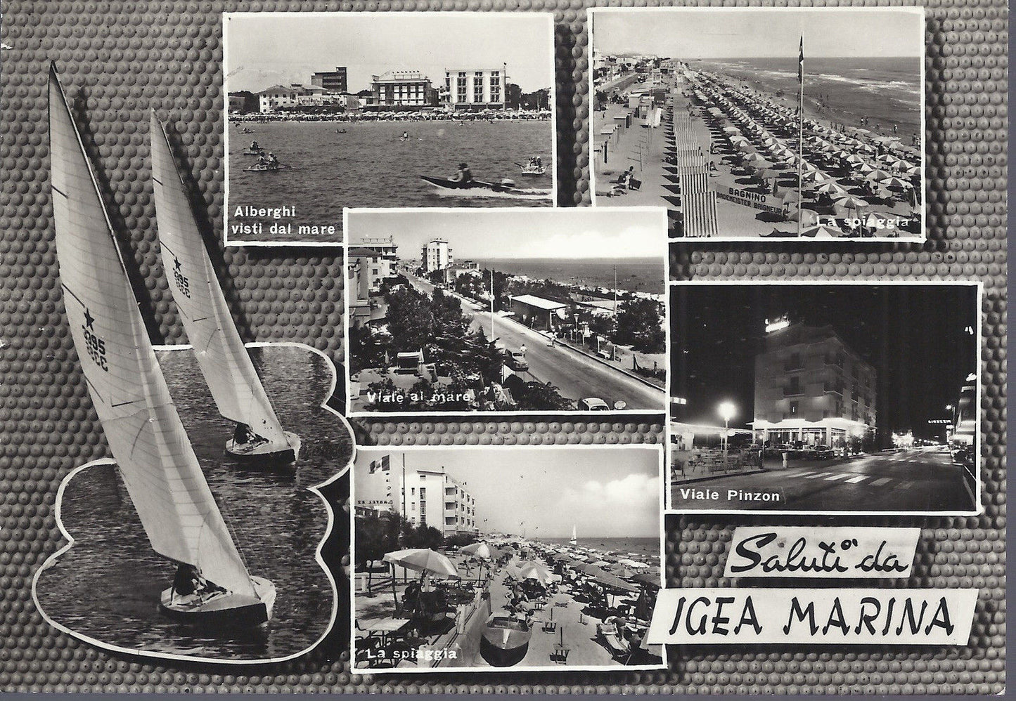IGEA MARINA - SALUTI - VEDUTE VARIE - V 1965 - FG