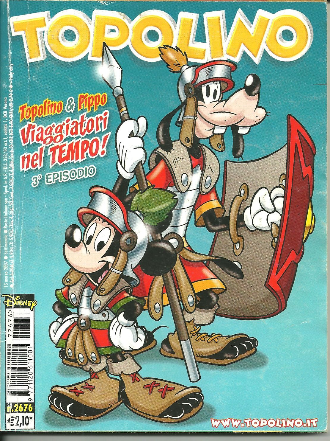 TOPOLINO N. 2676-13 MARZO 2007