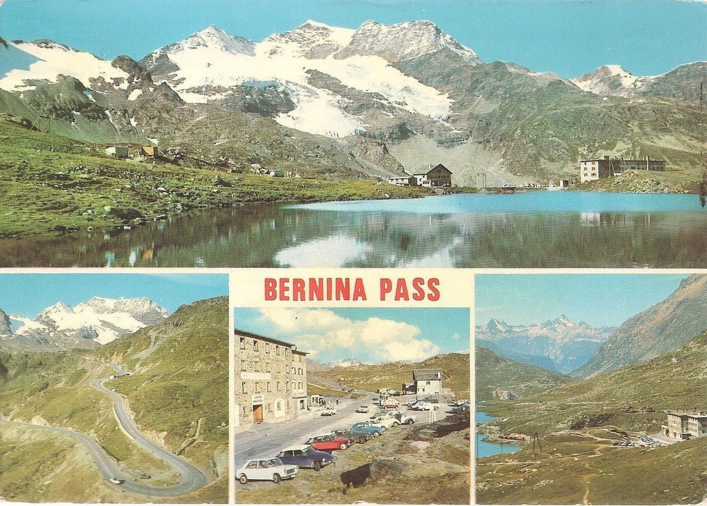 BERNINA PASS/PASSO DEL BERNINA - 4 VEDUTE . V