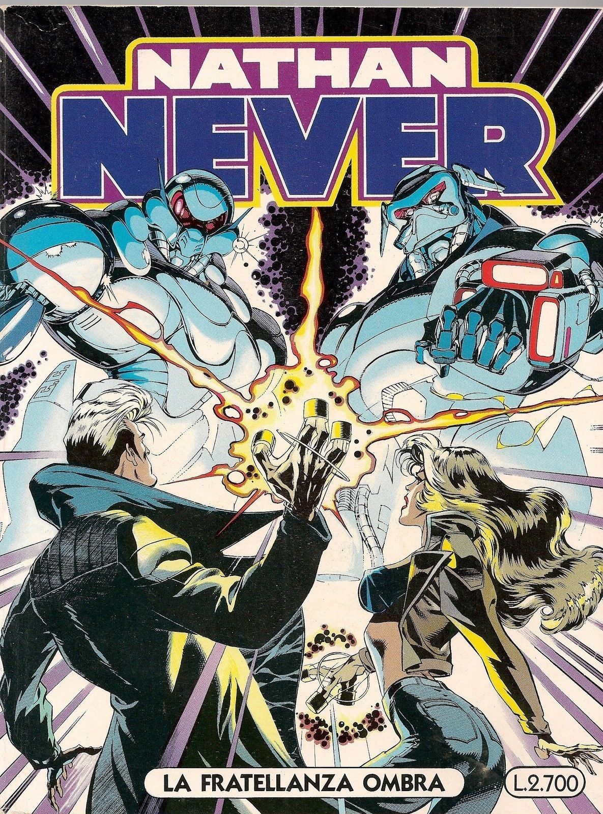 NATHAN NEVER N° 46 - LA FRATELLANZA OMBRA - prima edizione