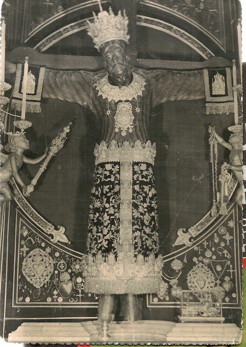 LUCCA -INTERNO CATTEDRALE - IL VOLTO SANTO - V1958