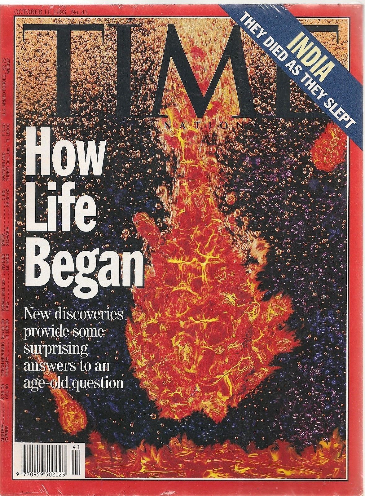 TIME INTERNATIONAL N 41 - 11 OCTOBER 1993