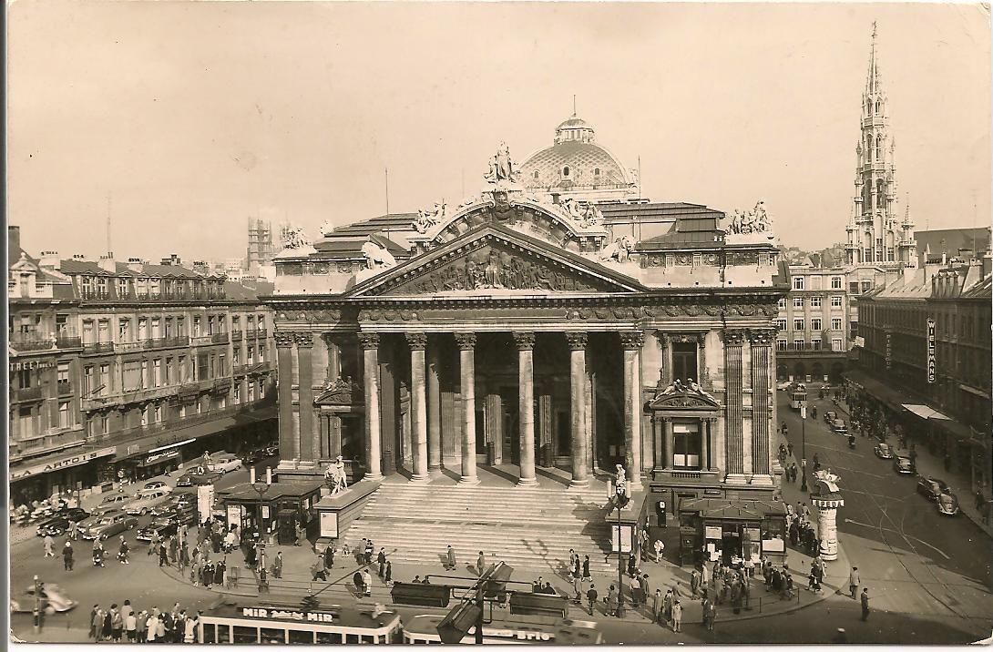 BRUXELLES - LA BOURSE - V1959