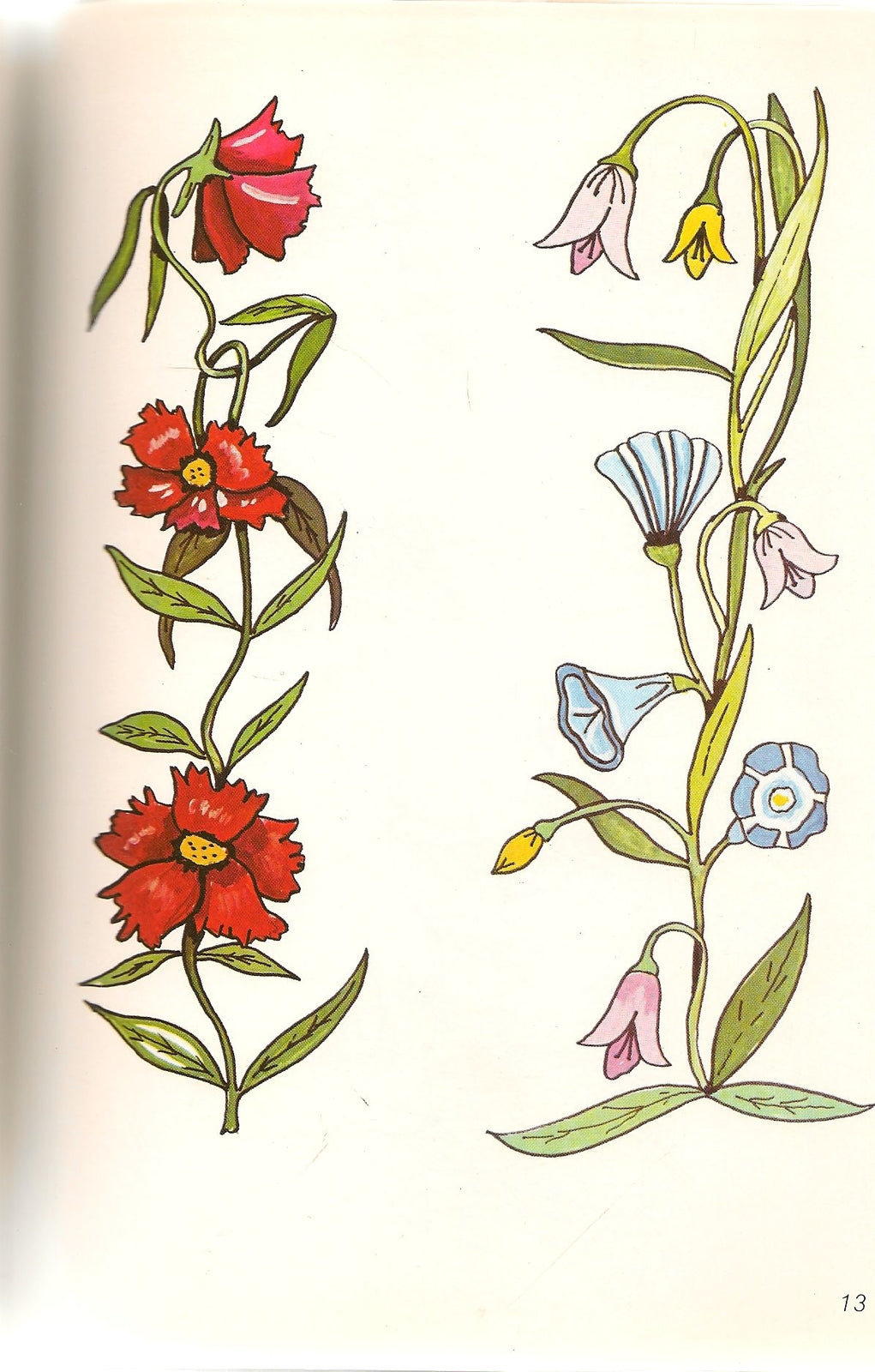FIORI STILIZZATI E DI FANTASIA - MODELLIPER DIPINGERE - GIANNI D'ADDA