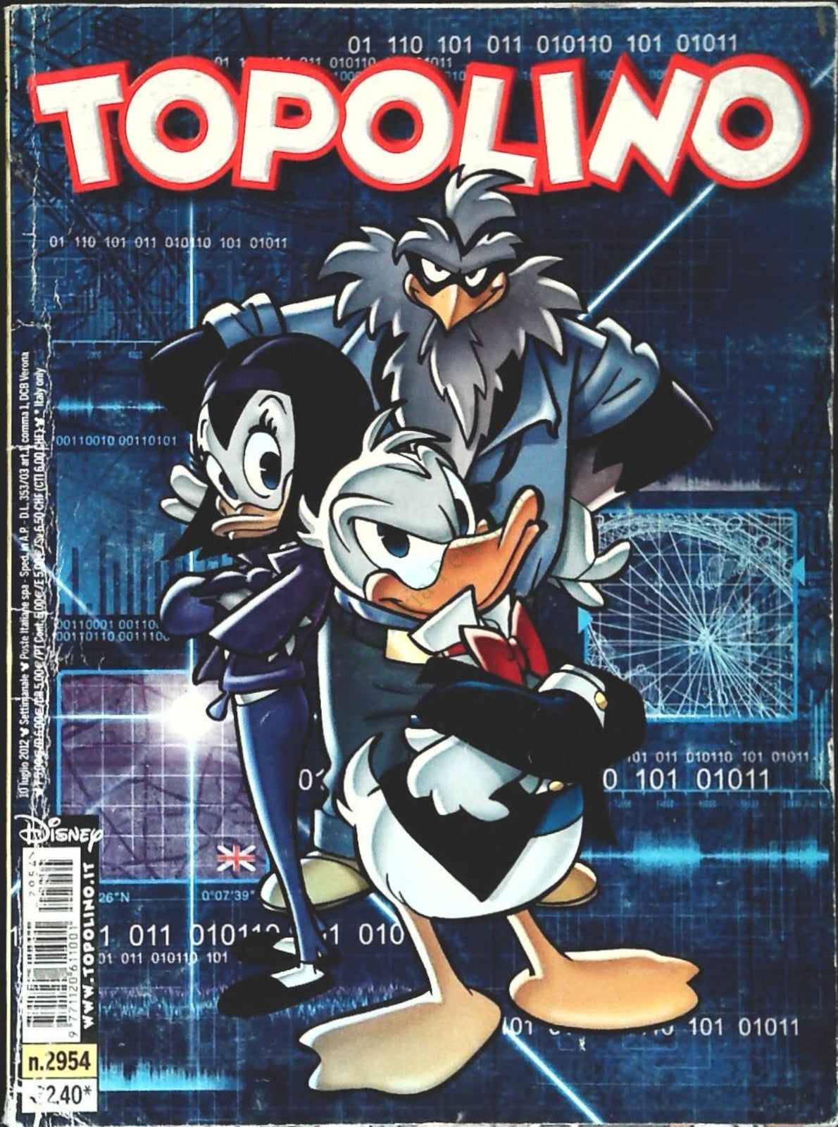 TOPOLINO N. 2954 - 10 LUGLIO 2012