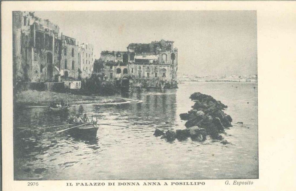NAPOLI - IL PALAZZO DI DONNA ANNA A POSILLIPO - NV