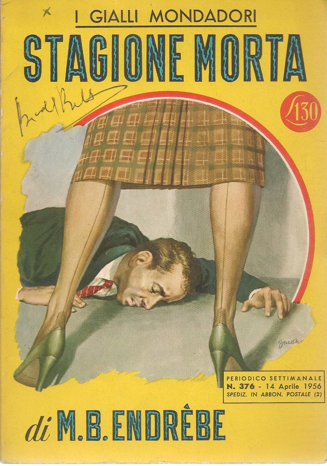 STAGIONE MORTA - M.B. ENDREBE - I GIALLI MONDADORI N.376