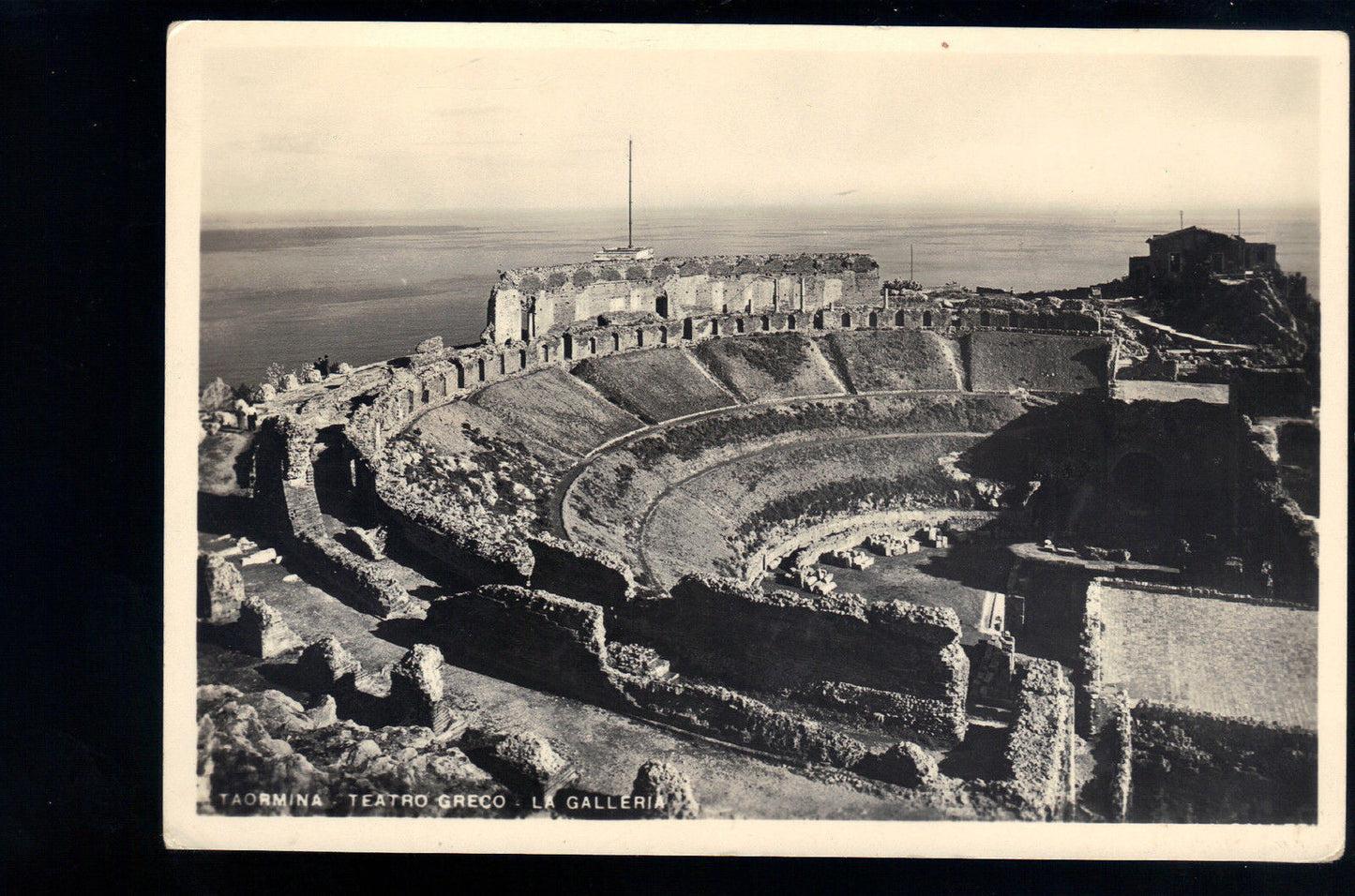 TAORMINA - TEATRO GRECO - LA GALLERIA - NV - XX CONGRESSO DI