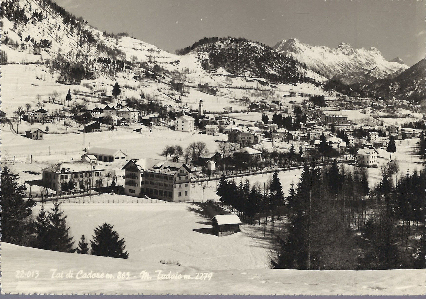 TAI DI CADORE - M. TUDAIO - V 1964