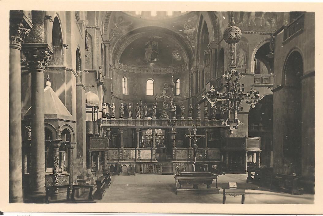 VENEZIA - BASILICA DI SAN MARCO - INTERNO - NV