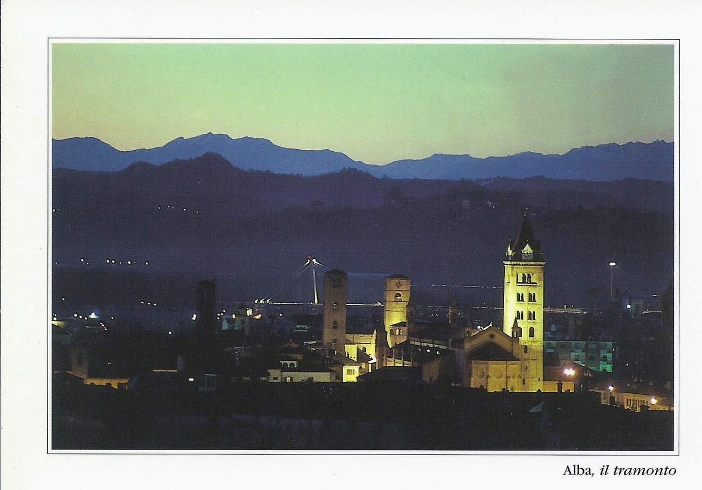 ALBA - CUNEO - IL TRAMONTO - NV