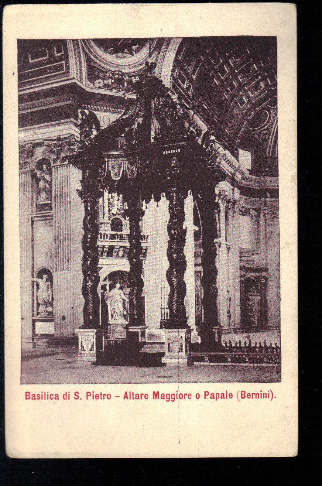 ROMA - BASILICA DI SAN PIETRO - ALTARE MAGGIORE (BERNINI) -