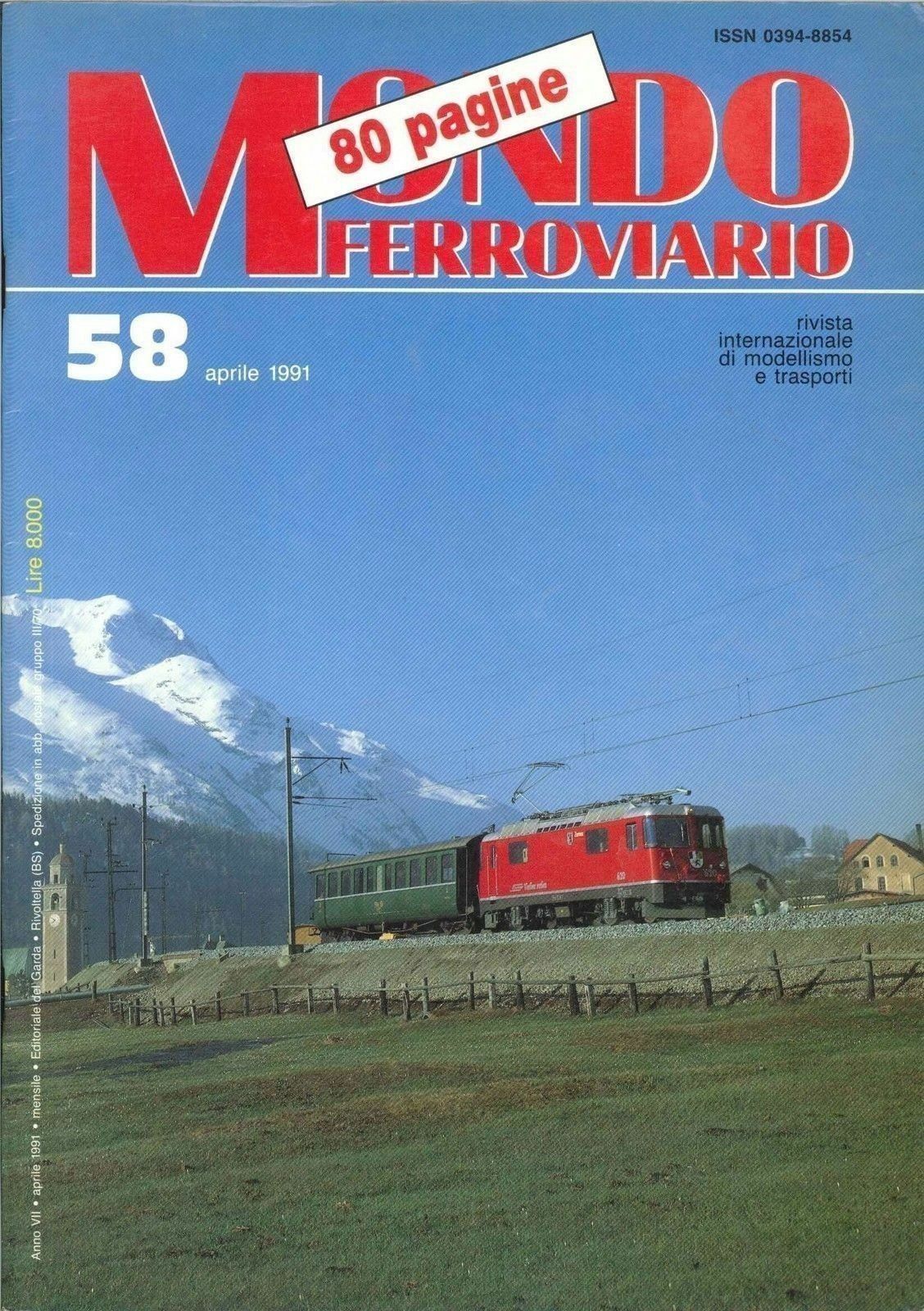 MONDO FERROVIARIO N. 58 - APRILE 1991
