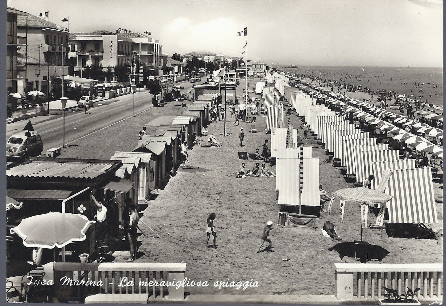 IGEA MARINA - LA MERAVIGLIOSA SPIAGGIA - V 1963 - FG