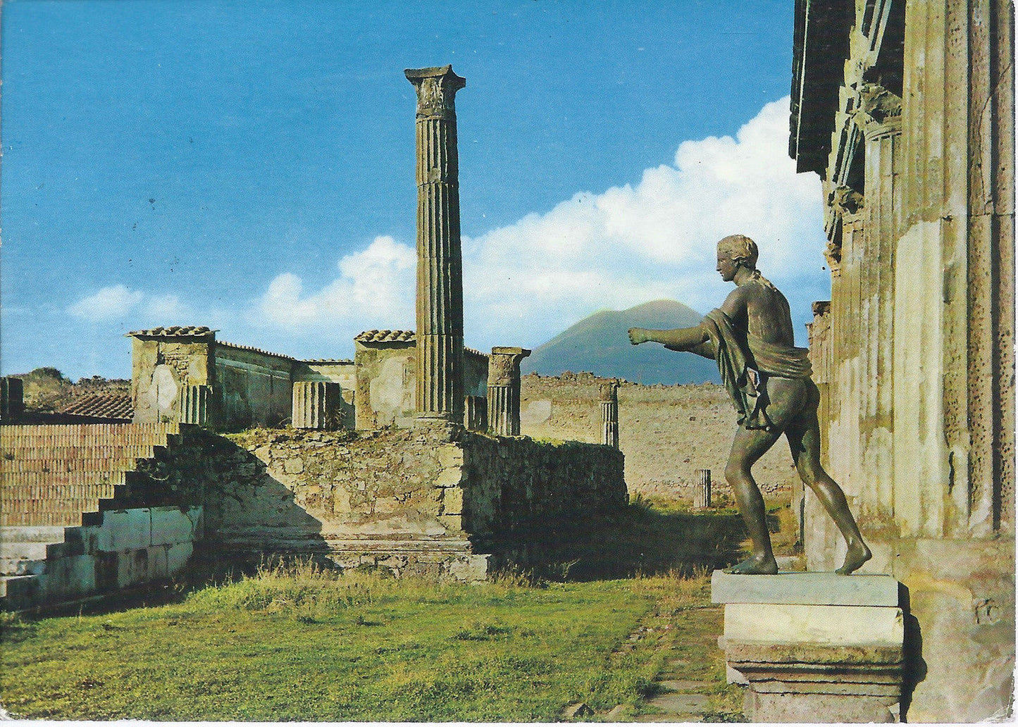 POMPEI - SCAVI - TEMPIO DI APOLLO - V 1982 - FG