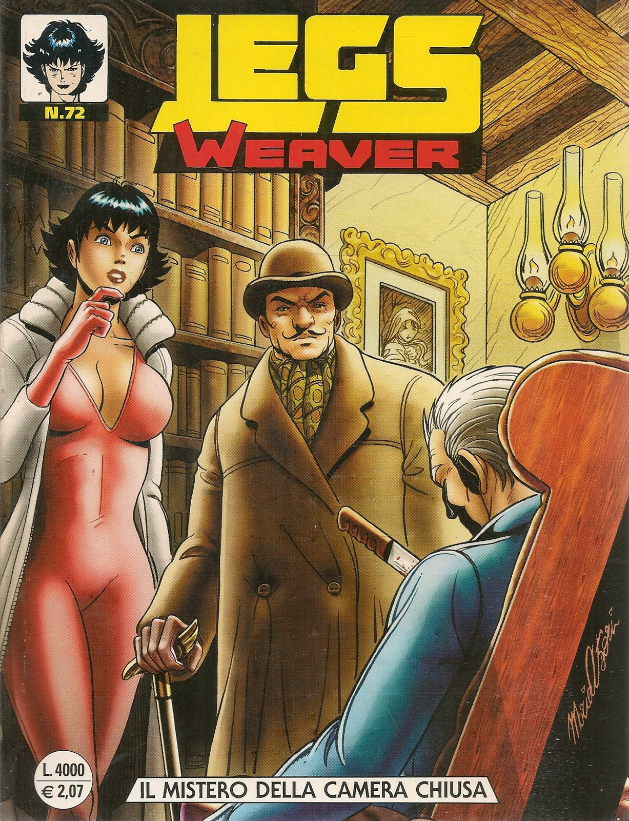 LEGS WEAVER N. 72 - IL MISTERO DELLA CAMERA CHIUSA