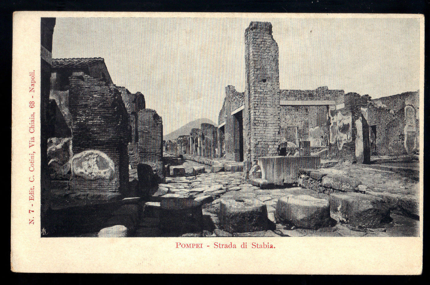 POMPEI - STRADA DI STABIA - NV