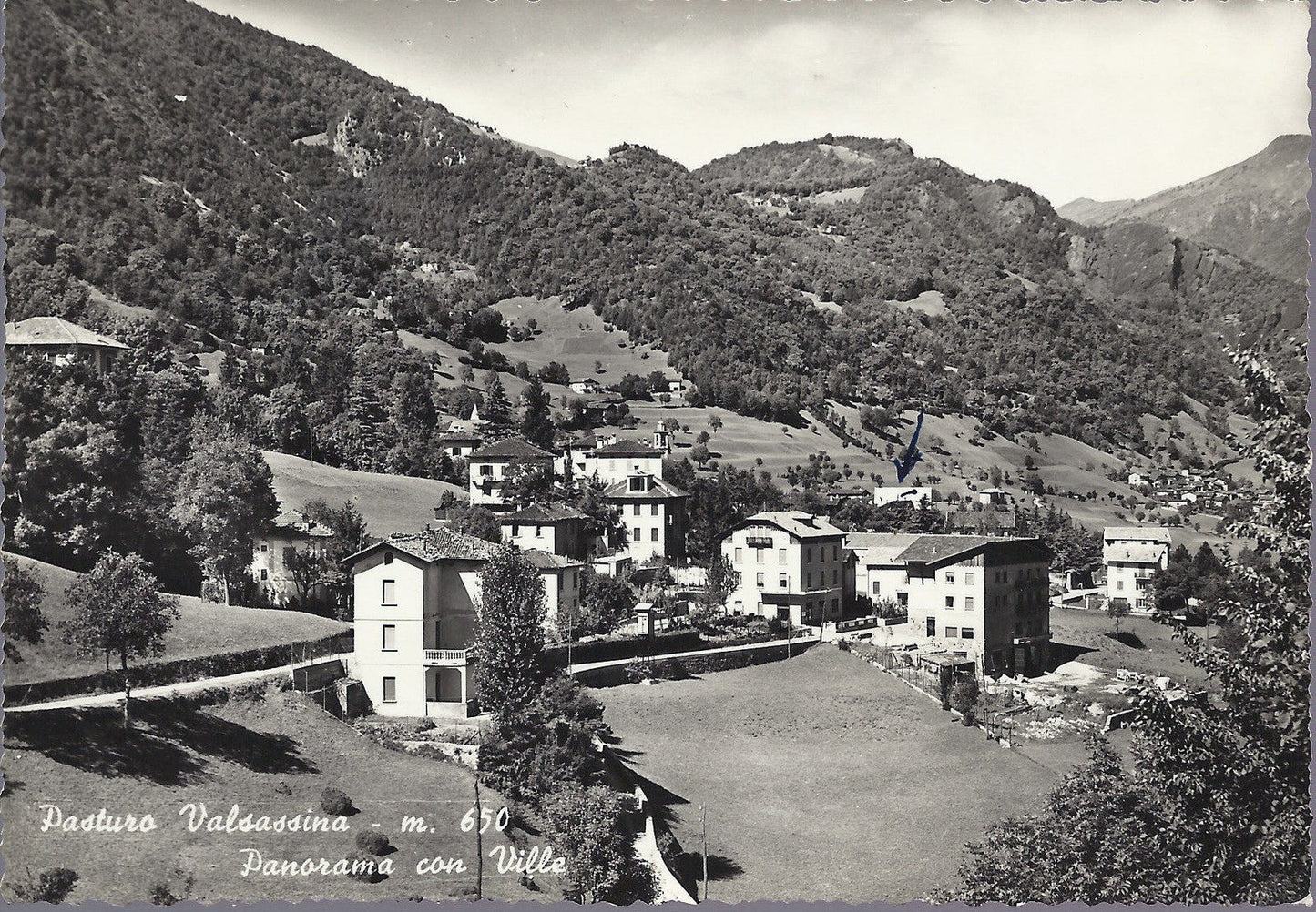 PASTURO VALSASSINA - PANORAMA CON VILLE - V 1957