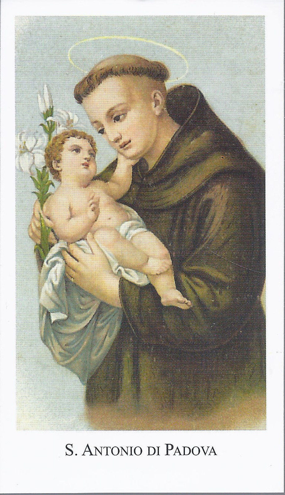 S. ANTONIO DA PADOVA - SANTINO - AS014-316 - Ed. Paco