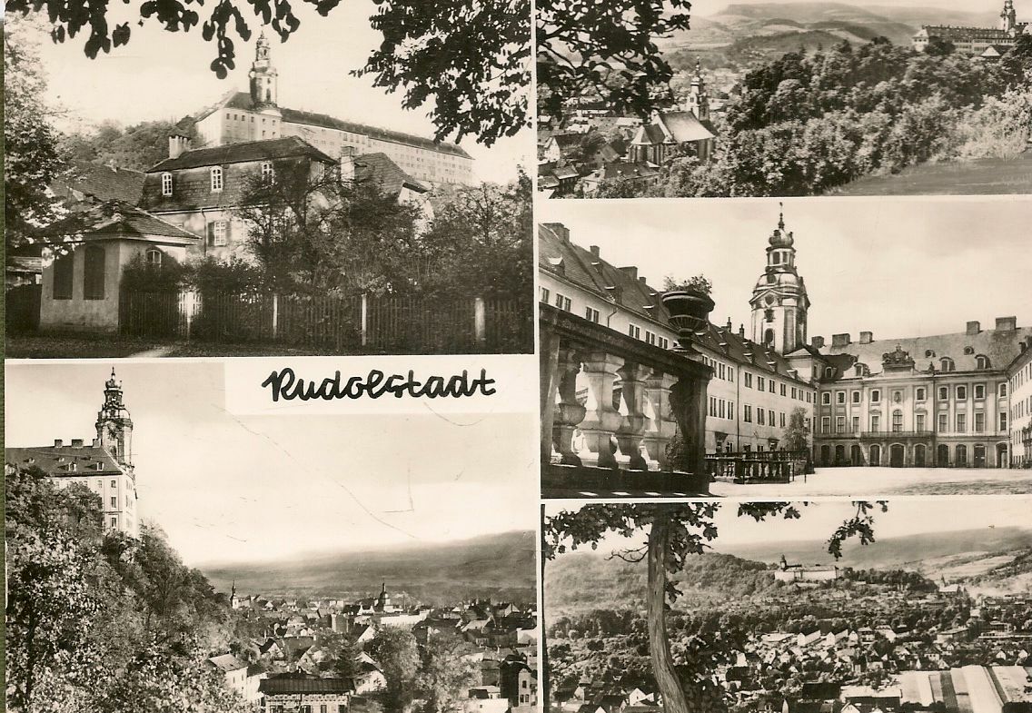 RUDOLSTADT - QUATTRO VEDUTE - V