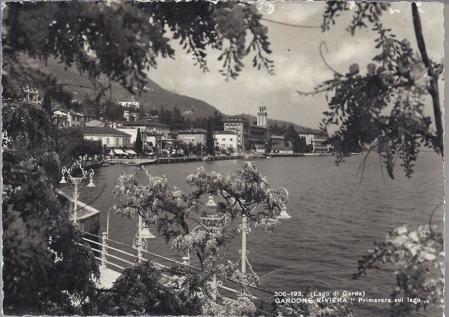 GARDONE RIVIERA - PRIMAVERA SUL LAGO - V 1953 - FG