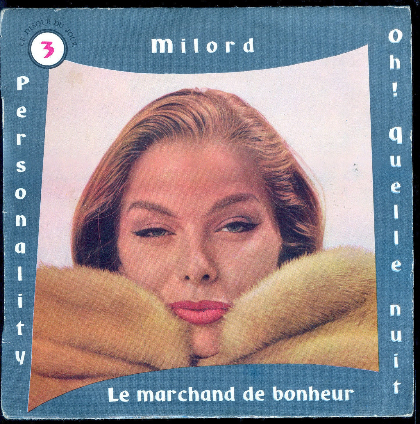 LE DISQUE DU JOUR N°3 # MILORD +1 - PERSONALITY +1 # Orch. Michel RAMOS