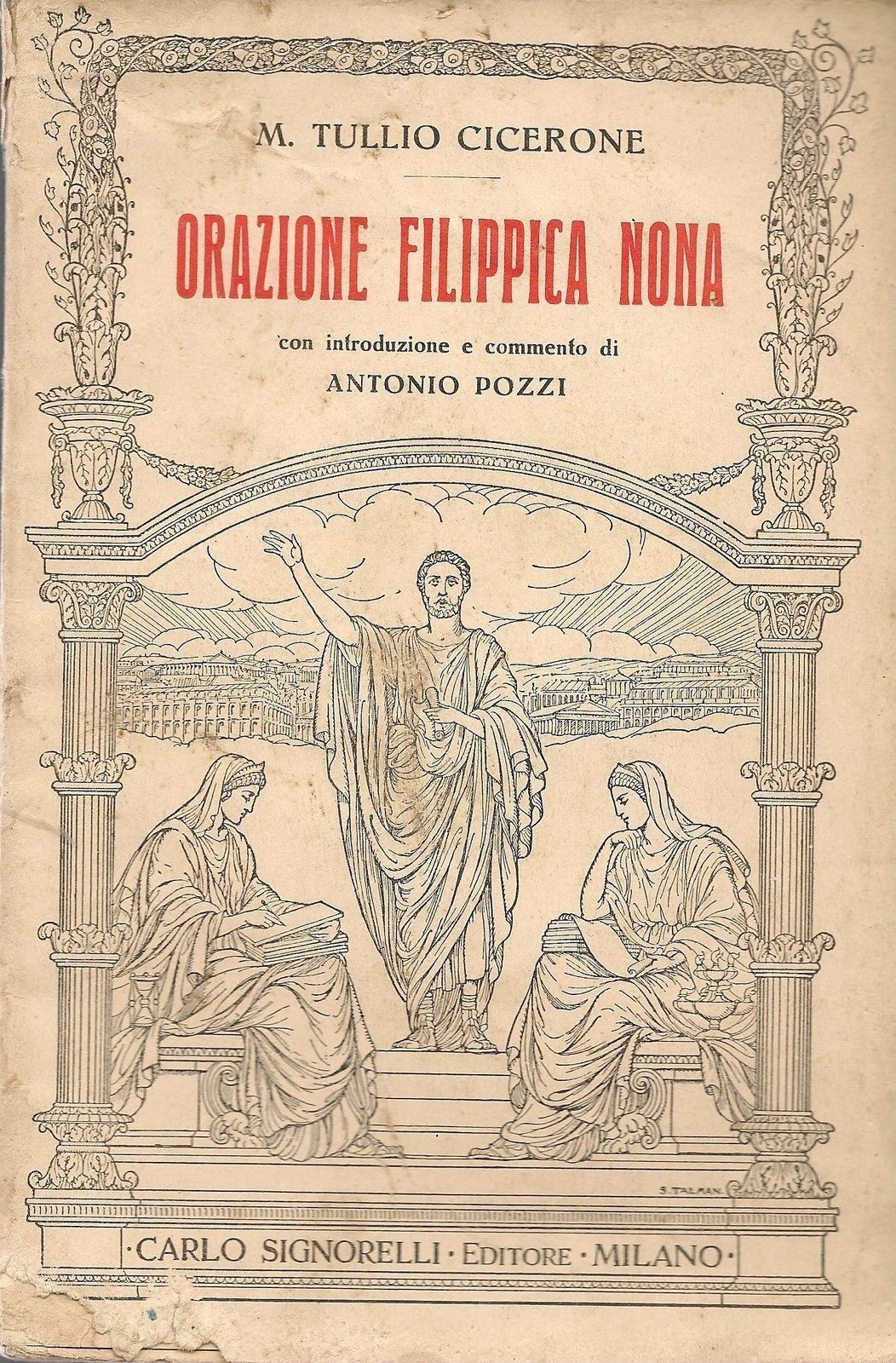ORAZIONE FILIPPICA NONA - M. TULLIO CICERONE (latin text)