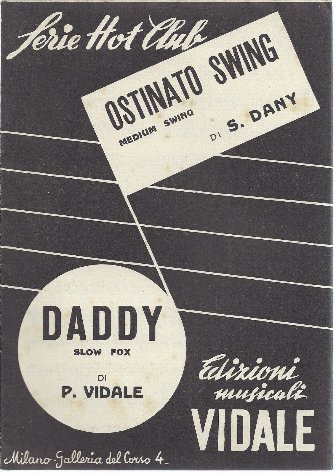 OSTINATO SWING S. Dany - DADDY P. Vidale # SPARTITO