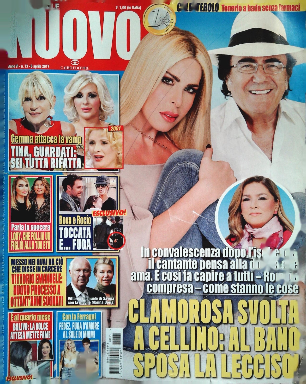 SETTIMANEL NUOVO 6 APRILE 2017 - AL BANO - GEMMA - LORY DEL SANTO