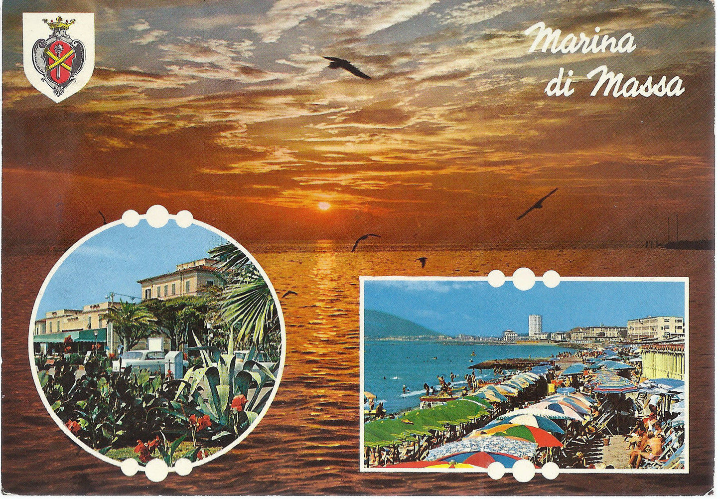 MARINA DI MASSA - 2 VEDUTINE - V 1984 - FG