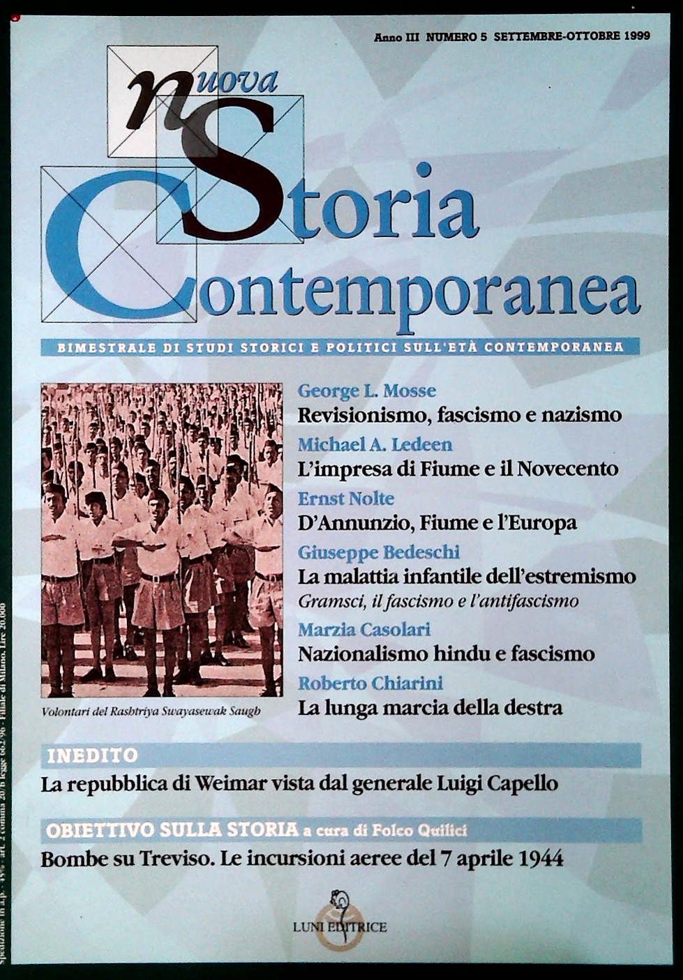 NUOVA STORIA CONTEMPORANEA - SETTEMBRE-OTTOBRE 1999