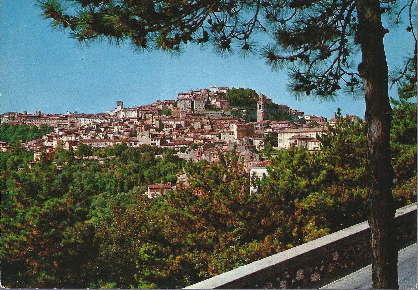 PERUGIA - PANORAMA DA MONTELUCE - V 1983 - FG