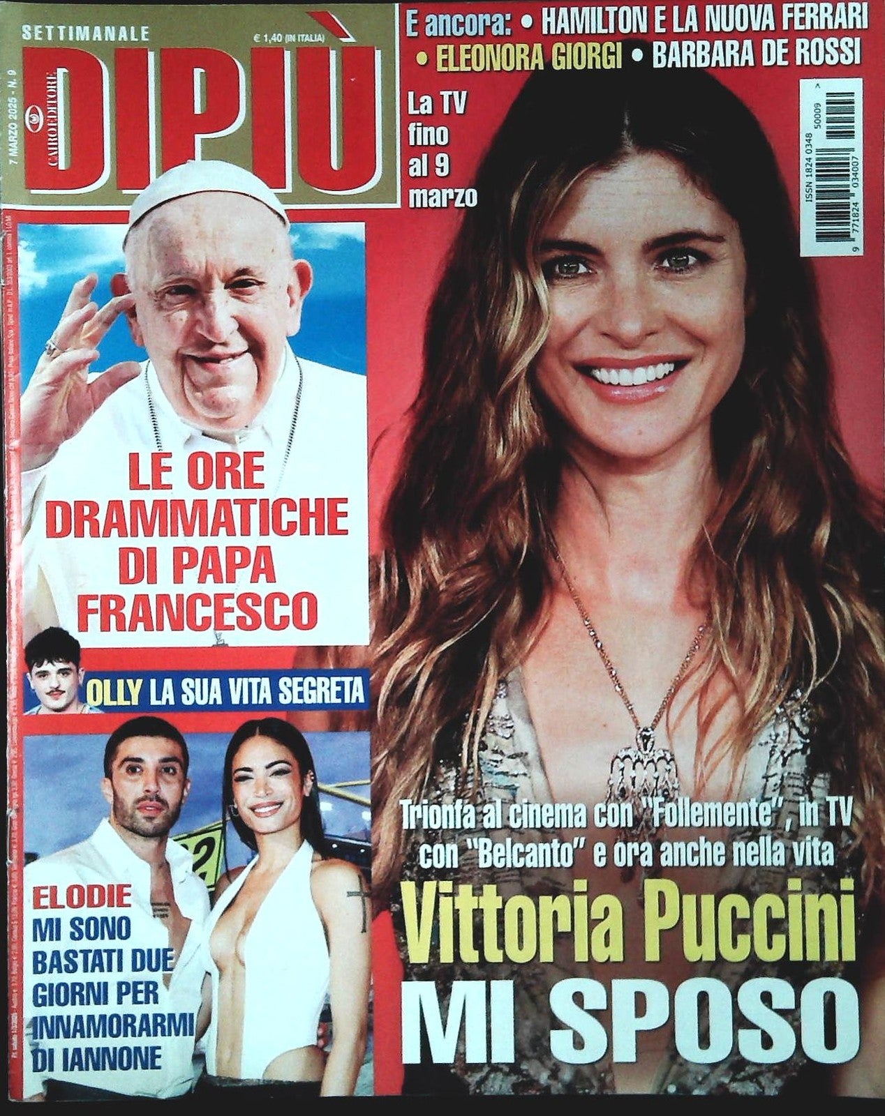 DI PIU' 7 MARZO 2025 - VITTORIA PUCCINI - OLLY - ELODIE