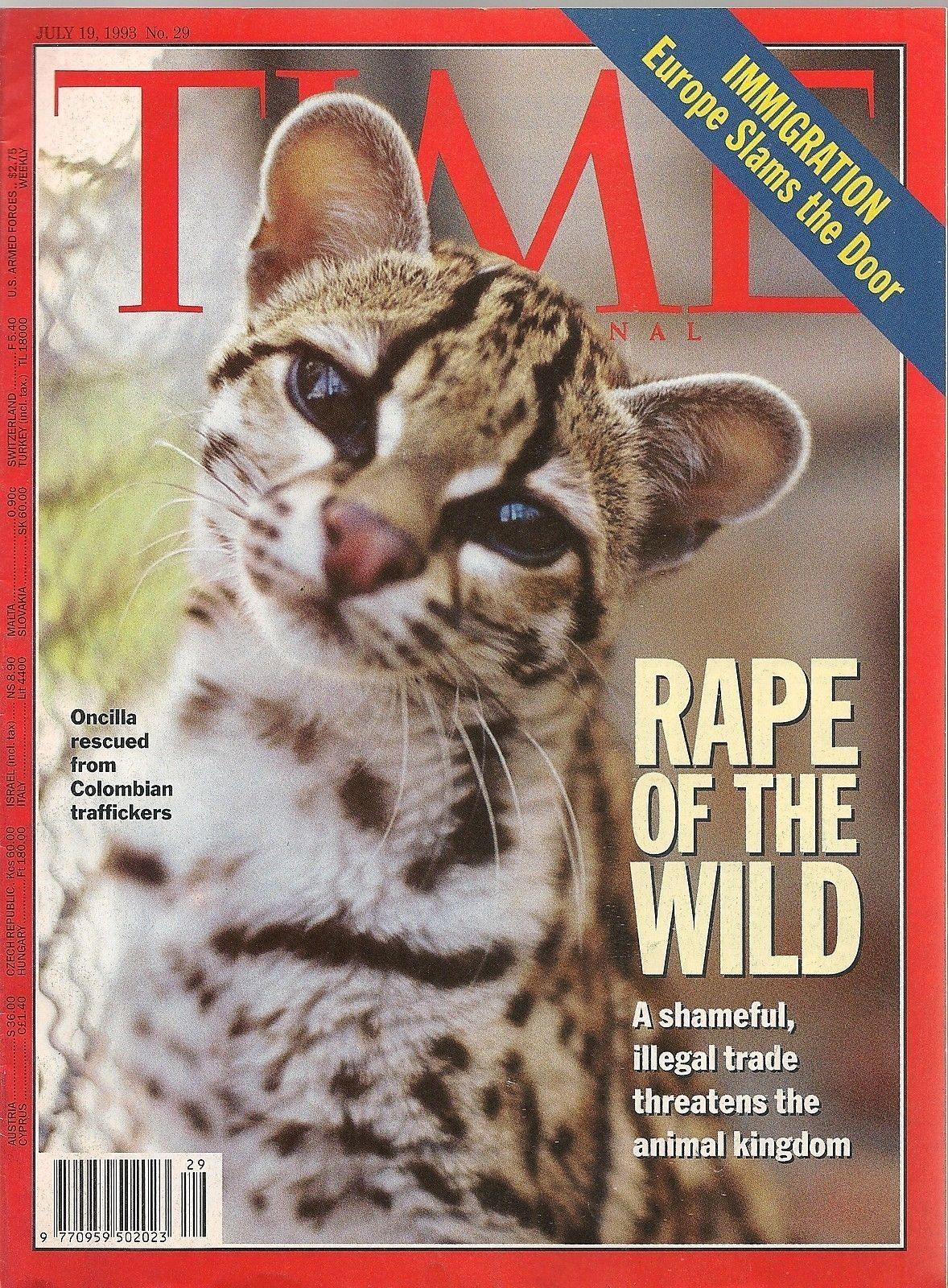 TIME INTERNATIONAL N 29 - 19 JULY 1993