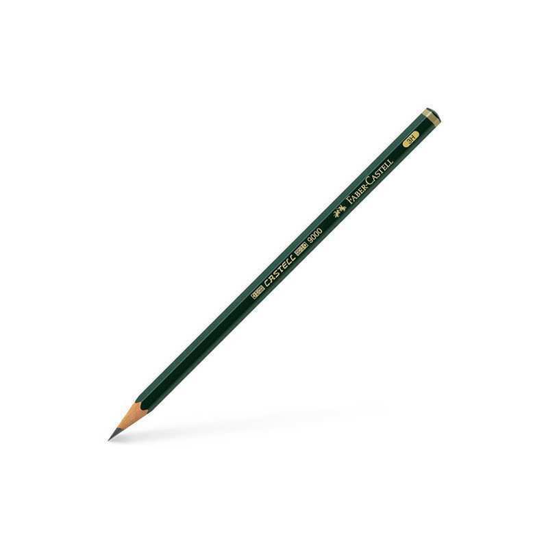 MATITA FABER-CASTELL SERIE 9000 - GRADAZIONE 3H - CONFEZIONE QUATTRO PEZZI