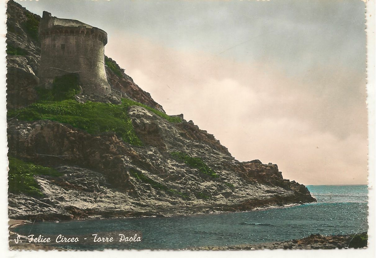SAN FELICE CIRCEO - TORRE PAOLA - NV - ACQUARELLATA