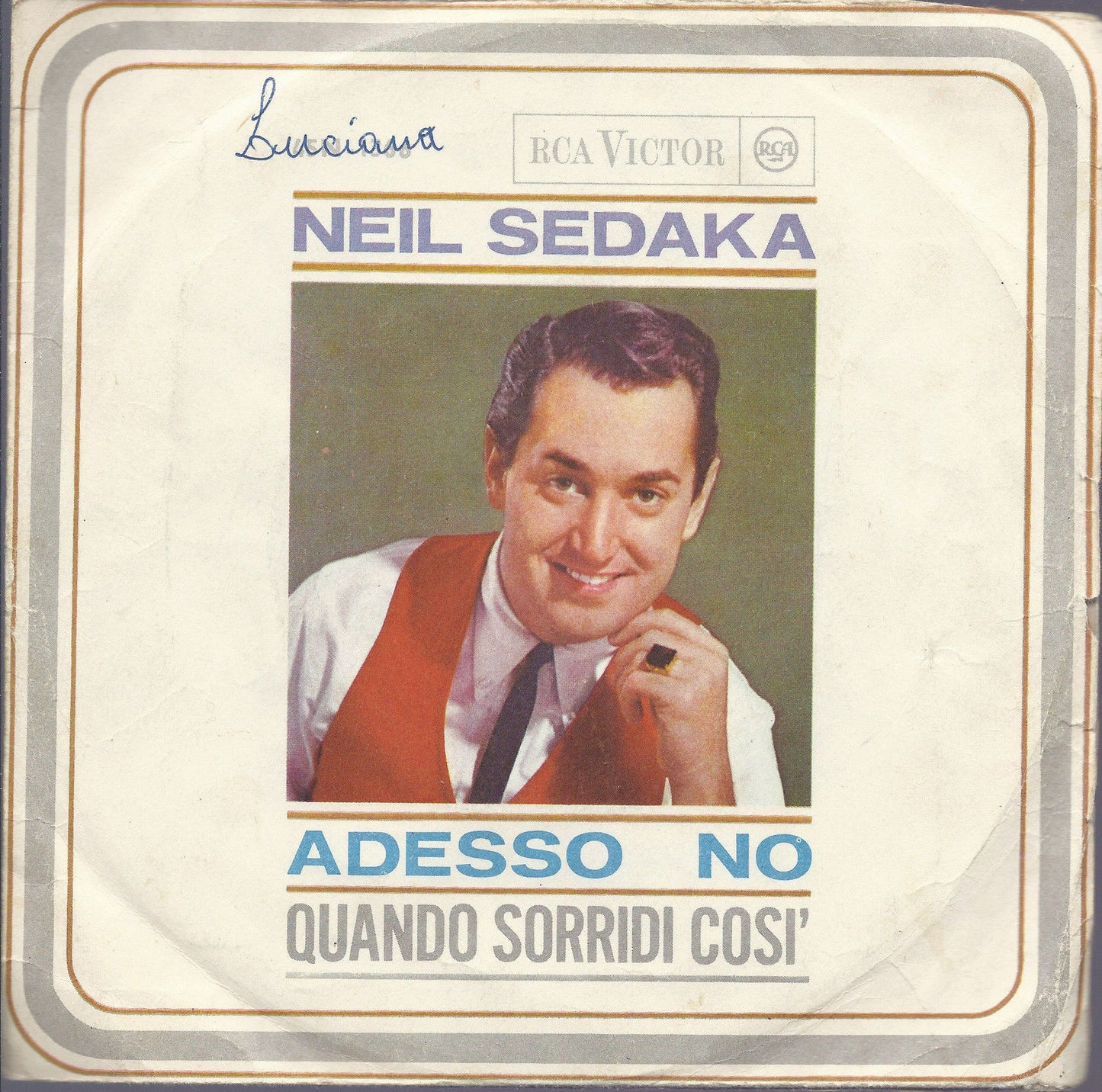 ADESSO NO - QUANDO SORRIDI COSI' # NEIL SEDAKA
