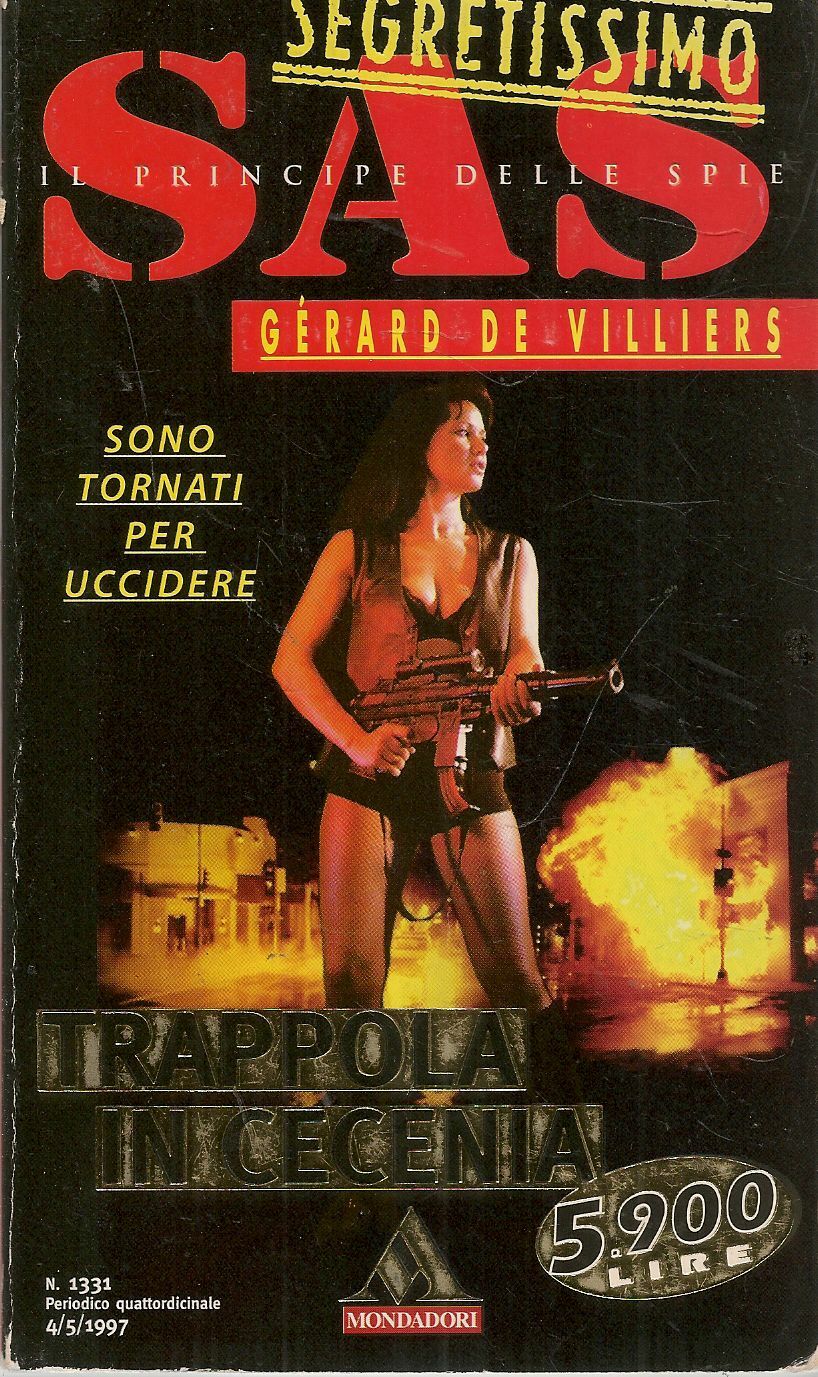 TRAPPOLA IN CECENIA - GERERD DE VILLIERS - SEGRETISSIMO N. 1331